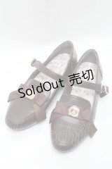 m petit by misako / NINA'Sコラボパンプス L ブラウン S-25-04-23-009-LO-SH-AS-ZS