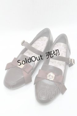 画像1: m petit by misako / NINA'Sコラボパンプス L ブラウン S-25-04-23-009-LO-SH-AS-ZS