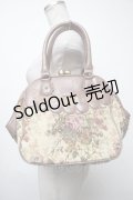 axes femme / ゴブランがま口バッグ  ブラウン S-25-04-23-018-AX-BG-AS-ZS