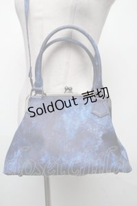 Moi-meme-Moitie / M+ATサイバー口金2WAYバッグ  ブルー S-25-04-23-019-MO-BG-AS-ZS
