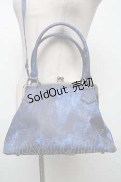 画像1: Moi-meme-Moitie / M+ATサイバー口金2WAYバッグ  ブルー S-25-04-23-019-MO-BG-AS-ZS