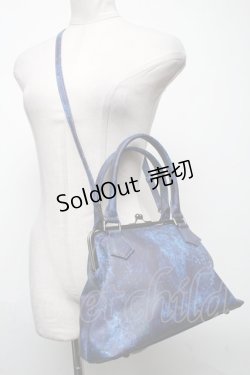 画像2: Moi-meme-Moitie / M+ATサイバー口金2WAYバッグ  ブルー S-25-04-23-019-MO-BG-AS-ZS