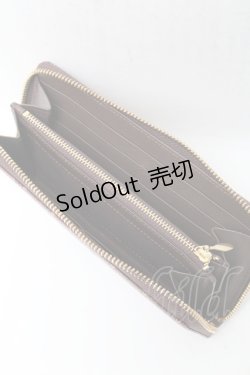 画像4: Q-pot. / ビターチョコレート ラウンドファスナーウォレット  ブラウン S-25-04-23-002-QP-ZA-AS-ZS