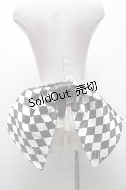 画像2: Qutie Frash / 飾り帯〜ダイヤ〜  黒ｘ白 S-25-04-23-021-QU-TS-HR-ZS