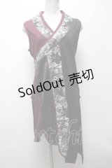 Qutie Frash / インナーチュニック  黒ｘエンジ S-25-04-23-023-QU-TO-HR-ZS