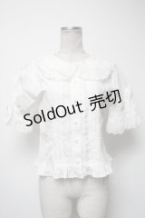 BABY,THE STARS SHINE BRIGHT / Parfaitブラウス  白 S-25-04-23-031-BA-BL-AS-ZS