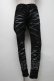 画像1: CIVARIZE / ストレッチ入りパールバインダー立体加工スキニーパンツ 42 黒 S-25-04-25-072-GO-PA-AS-ZS (1)