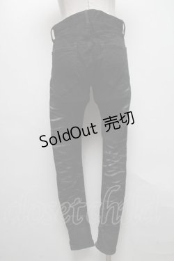 画像2: CIVARIZE / ストレッチ入りパールバインダー立体加工スキニーパンツ 42 黒 S-25-04-25-072-GO-PA-AS-ZT482