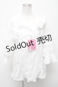 Angelic Pretty / ふわふわピンタックブラウス  白 S-25-04-25-007-AP-BL-AS-ZS