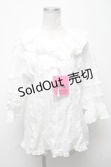 Angelic Pretty / ふわふわピンタックブラウス  白 S-25-04-25-007-AP-BL-AS-ZS