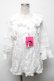 画像1: Angelic Pretty / ふわふわピンタックブラウス  白 S-25-04-25-007-AP-BL-AS-ZS (1)