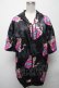 画像1: NieR Clothing / 半袖パーカー  黒 S-25-04-25-019-PU-TO-AS-ZS (1)