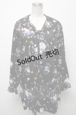 画像1: Physical Drop / セーラーチュニックワンピース  黒 S-25-04-25-021-LO-OP-AS-ZS