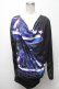 画像1: CIVARIZE / Mover プリンテッドドレープカットソー 44 黒 S-25-04-25-025-GO-TO-AS-ZS (1)