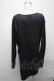 画像2: CIVARIZE / Mover プリンテッドドレープカットソー 44 黒 S-25-04-25-025-GO-TO-AS-ZS (2)