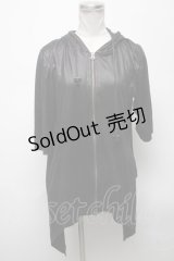 CIVARIZE / イレヘムパーカー 44 黒 S-25-04-25-029-GO-TO-AS-ZS