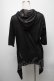 画像2: CIVARIZE / イレヘムパーカー 44 黒 S-25-04-25-029-GO-TO-AS-ZS (2)