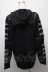 画像2: NieR Clothing / ZIPデザインパーカー  黒 S-25-04-25-030-PU-TO-AS-ZS (2)