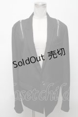 CIVARIZE / ショルダーZIPデザインテーラードジャケット  黒 S-25-04-25-032-GO-JA-AS-ZS