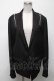 画像1: CIVARIZE / ショルダーZIPデザインテーラードジャケット  黒 S-25-04-25-032-GO-JA-AS-ZS (1)