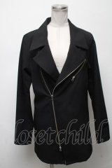 CIVARIZE / Inveterate ライダーステーラードジャケット 44 黒 S-25-04-25-033-GO-JA-AS-ZS