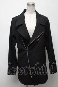 CIVARIZE / Inveterate ライダーステーラードジャケット 44 黒 S-25-04-25-033-GO-JA-AS-ZS