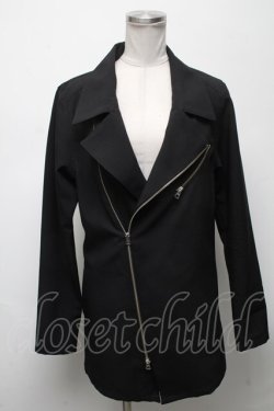 画像1: CIVARIZE / Inveterate ライダーステーラードジャケット 44 黒 S-25-04-25-033-GO-JA-AS-ZS