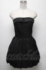 画像1: 【SALE】EATME / プリーツベアジャンスカ  黒 S-25-04-25-042-LO-OP-AS-ZT321 (1)