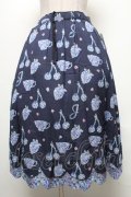 Jane Marple / Bonjour Millefleursのスカート  紺 S-25-04-25-046-JM-SK-AS-ZS