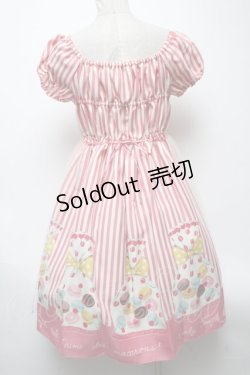 画像2: 【SALE】Emily Temple cute / マカロンパッケージチュールエプロンワンピース  ピンク S-25-04-27-053-ET-OP-HR-ZT418