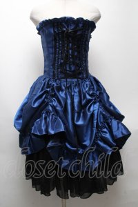 ATELIER PIERROT / コルセットスカート  青 S-25-04-27-073-EL-SK-AS-ZS