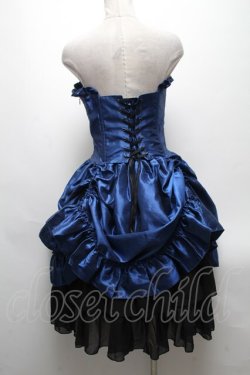 画像2: ATELIER PIERROT / コルセットスカート  青 S-25-04-27-073-EL-SK-AS-ZS