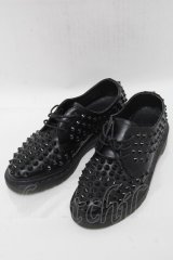 Dr.Martens （Getta Grip） / スタッズ3ホールシューズ  黒 S-25-04-27-011-PU-SH-HR-ZS