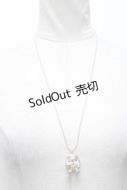 画像2: BABY,THE STARS SHINE BRIGHT / うさくみゃ立体ネックレス  シルバー S-25-04-27-012-BA-AC-AS-ZS