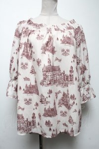 axes femme / シャトーPTブラウス  ベージュ S-25-04-27-021-AX-BL-HR-ZS