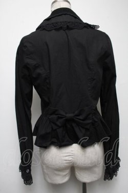 画像2: Angelic Pretty / ドレスアップソフトチュールブラウス  黒 S-25-04-27-036-AP-BL-HR-ZS