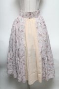 axes femme kawaii / プティフルールスカート  ピンク S-25-04-28-064-AX-SK-HR-ZS