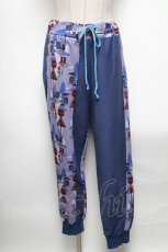 画像1: 【SALE】MILKBOY / 標識プリントパンツ  ブルー S-25-04-28-072-MB-PA-ET-ZT089 (1)