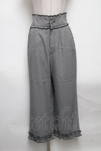 axes femme / ギンガムチェックパンツ  黒ｘ白 S-25-04-28-074-AX-PA-HR-ZS