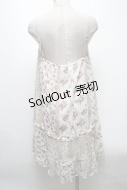 画像2: axes femme / カットソーローズ柄チュニ  ピンク S-25-04-28-001-AX-OP-AS-ZS