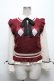 画像1: axes femme POETIQUE / アーガイルニットベスト付きブラウス  ベージュ S-25-04-28-024-AX-TO-HR-ZS (1)
