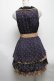 画像2: axes femme / ドットシフォン切替ワンピース  紺 S-25-04-28-037-AX-TO-HR-ZS (2)