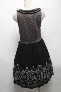 画像2: axes femme / ベスト切替ワンピース  黒 S-25-04-28-047-AX-TO-HR-ZS