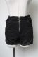 画像1: REFLEM / 刺繍ショートパンツ  黒 S-25-05-01-058-PU-PA-HR-ZS (1)