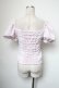 画像2: AVENCHUMU / Girls leather ribbon blouse  ピンク S-25-05-01-001-LO-TO-AS-ZS (2)