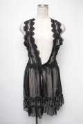 axes femme / レーシージレ  黒 S-25-05-01-011-AX-TO-HR-ZS