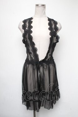 画像1: axes femme / レーシージレ  黒 S-25-05-01-011-AX-TO-HR-ZS