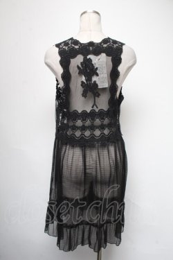 画像2: axes femme / レーシージレ  黒 S-25-05-01-011-AX-TO-HR-ZS