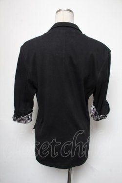 画像2: PUNK / 切替スウェットトップス  黒 S-25-05-01-012-PU-TO-HR-ZS