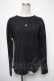 画像1: no future / プリント長袖プルオーバー  黒 S-25-05-01-014-PU-TS-HR-ZS (1)